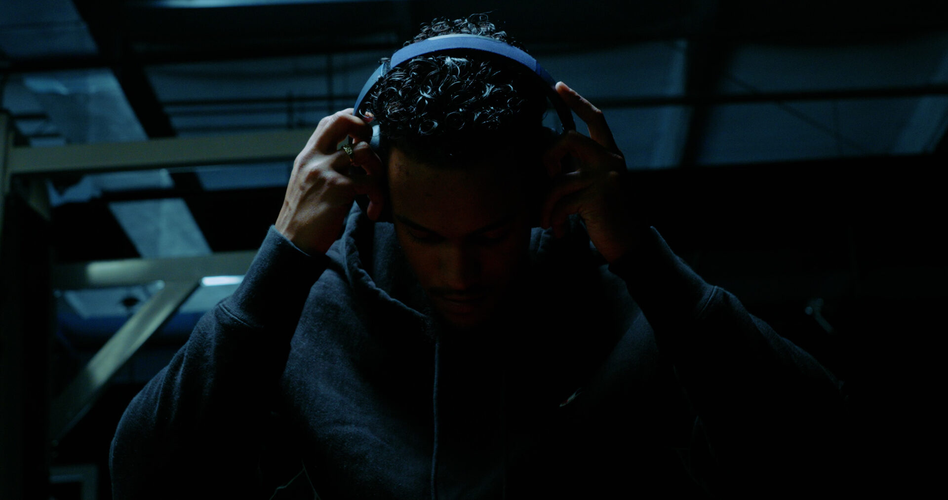 Jay — headphones on